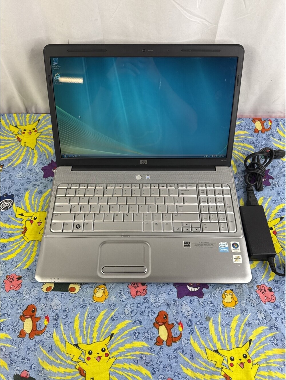 Used - Vintage - HP G60 Dual Core Laptop - Intel Video - 3GB - 320GB HDD - Vista